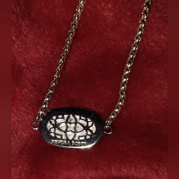 RARE Kendra Scott Gold Eve Bracelet Pyrite - Picture 8 of 13